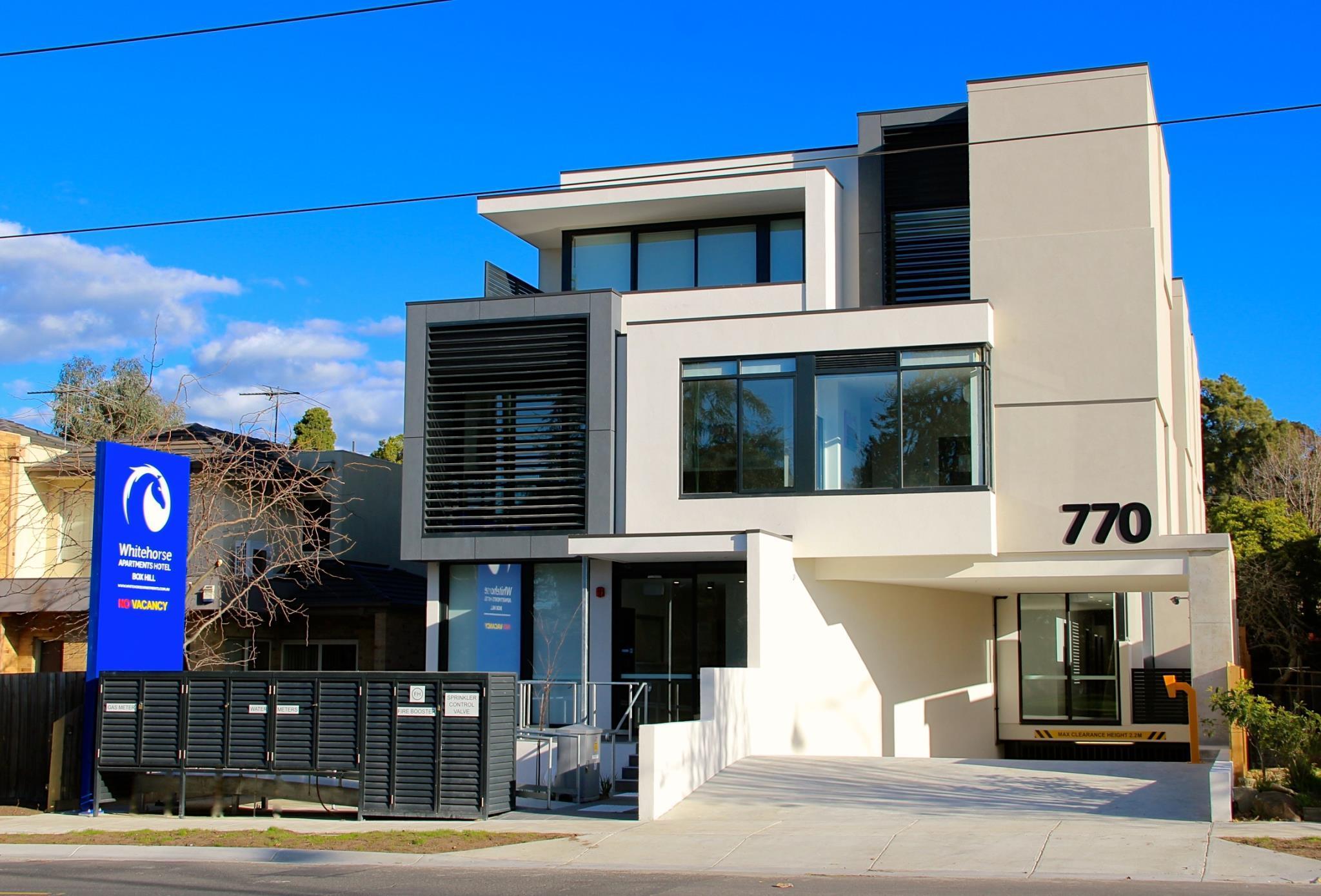 Whitehorse Apartments Hotel Box Hill Eksteriør billede